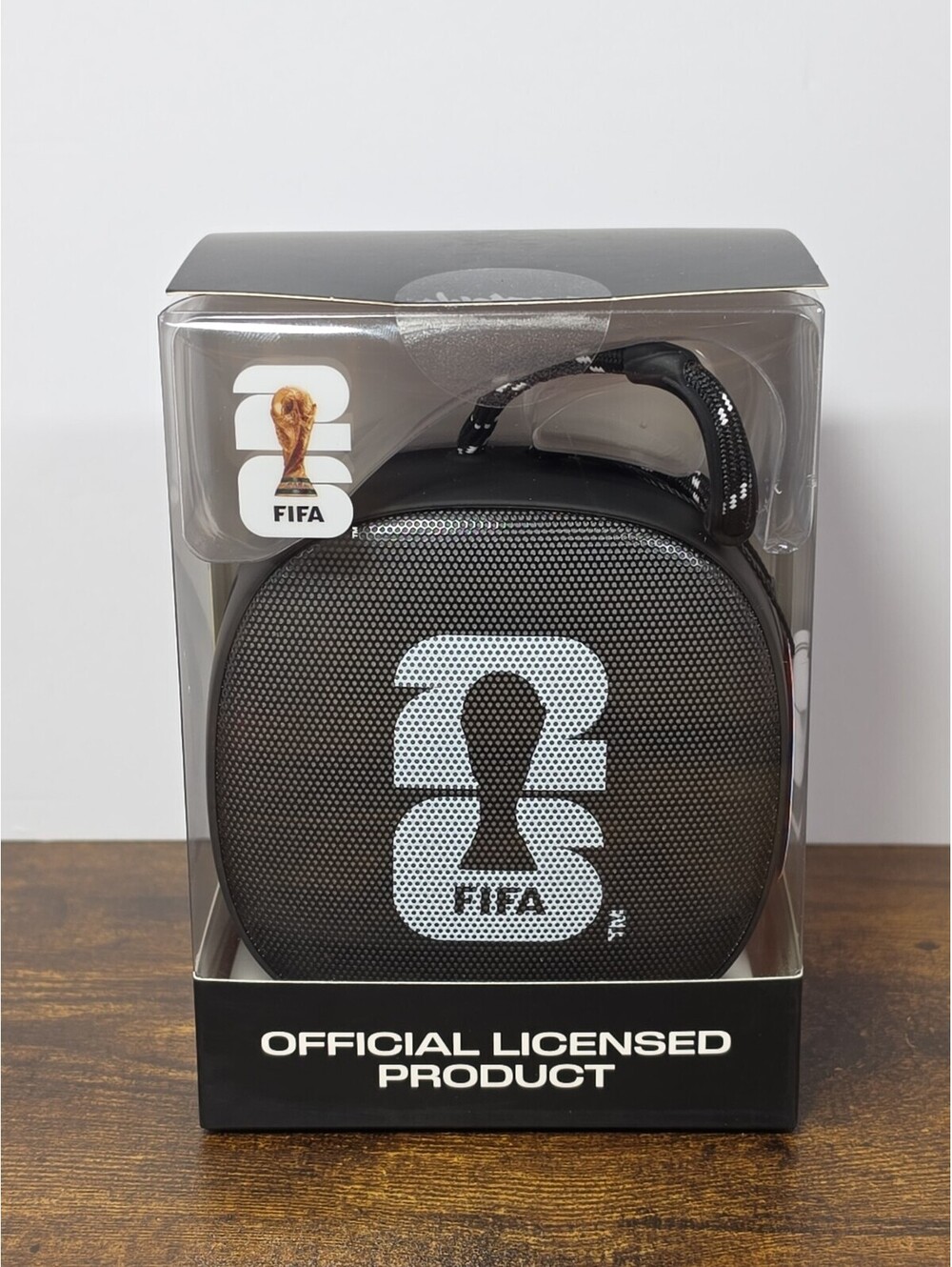 World Cup 2026 FIFA Official Licensed Wireless Speaker Black